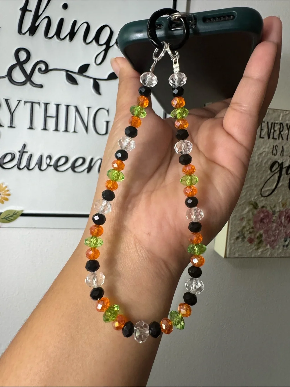 Halloween Bling Bling Phone/Key/Bag Chain #P1061